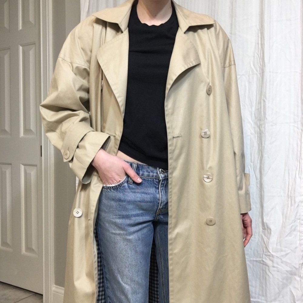 London fog classic trench